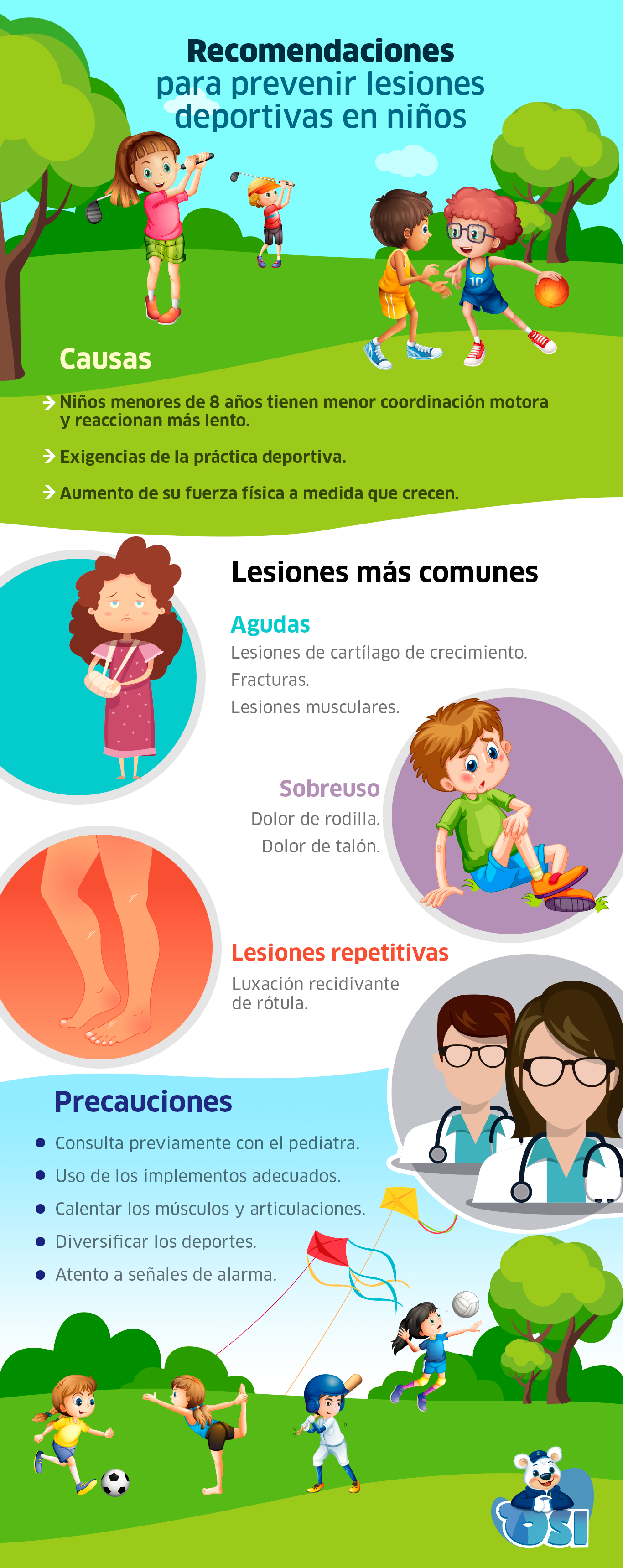 6 recomendaciones para prevenir lesiones deportivas en niños