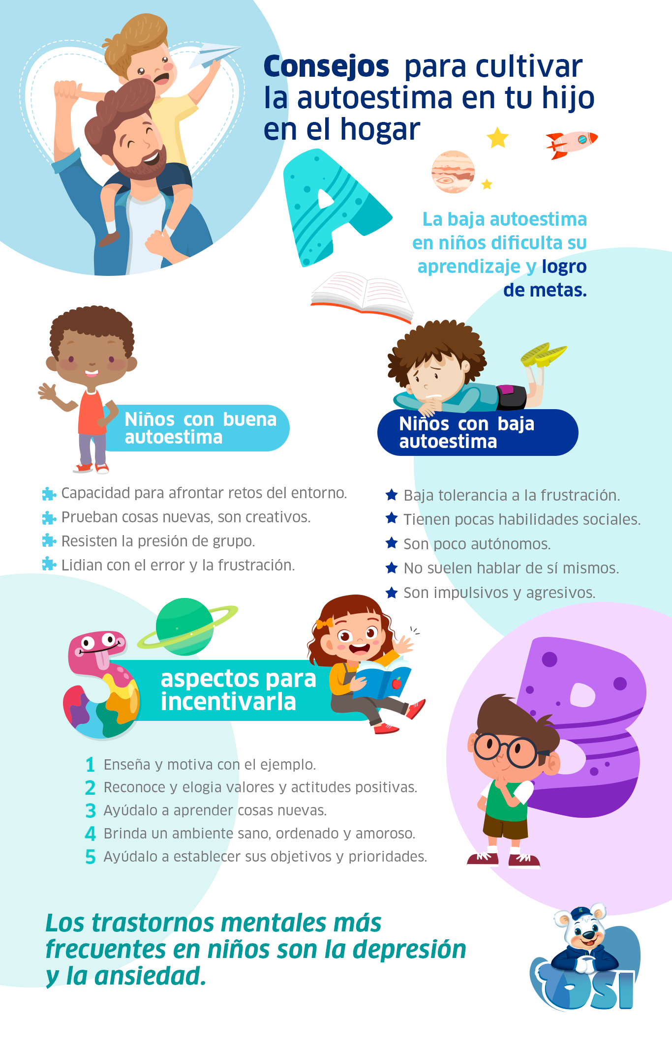 7 consejos para cultivar la autoestima en tu hijo