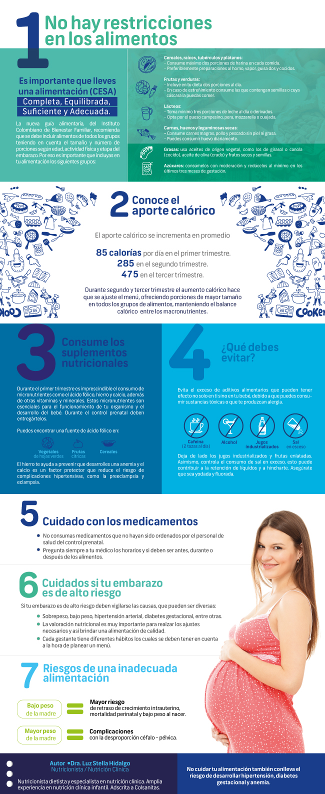 7 recomendaciones durante tu embarazo